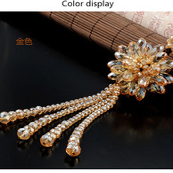 Crystal bead hanging decoration