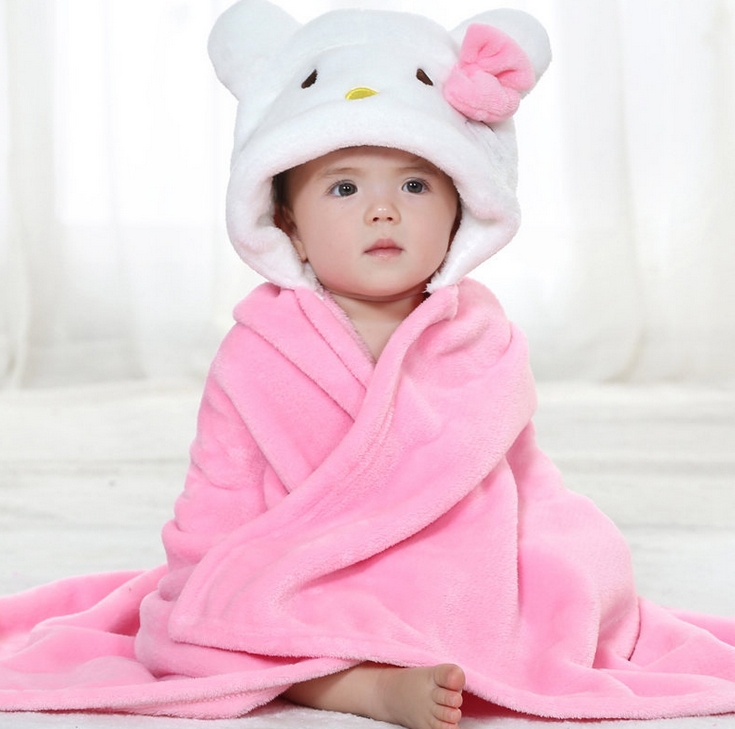 Sweet Cartoon Soft Blanket for Baby Infant