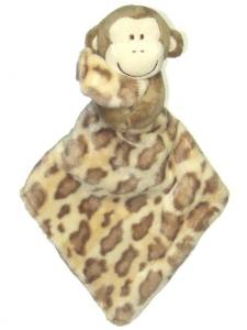 Wholesale Cozy Monkey Pattern Fleece Blanket