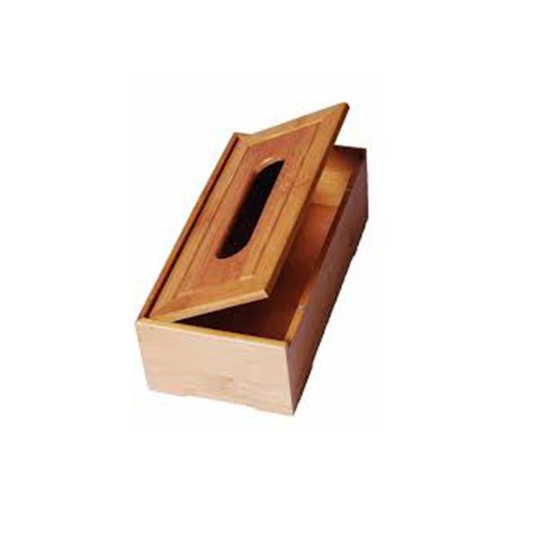 Wooden Tissue Box 