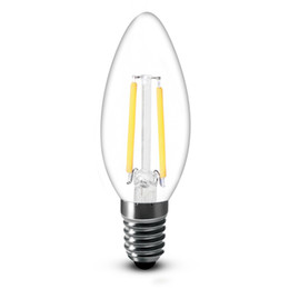 Best selling products modern cristal chandelier light C35 2w 4w e14 led filament candle bulb /Sapphire filament bulb 