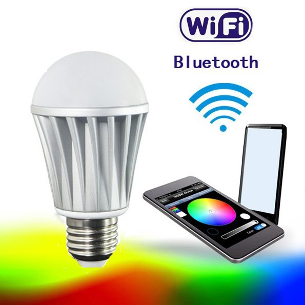 china supplier CE rohs 9w e27 wifi Bluetooth phone control led light bulb
