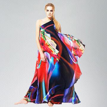 50d chiffon digital printing fabric /100% polyester chiffon fabric