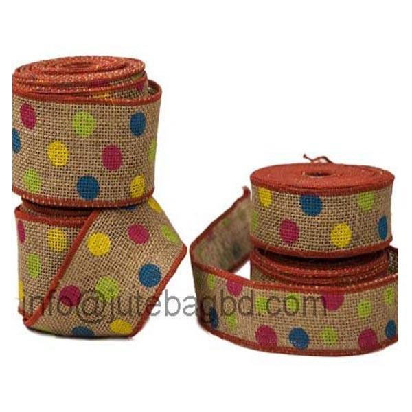 Jute/Burlap Wire Ribbon