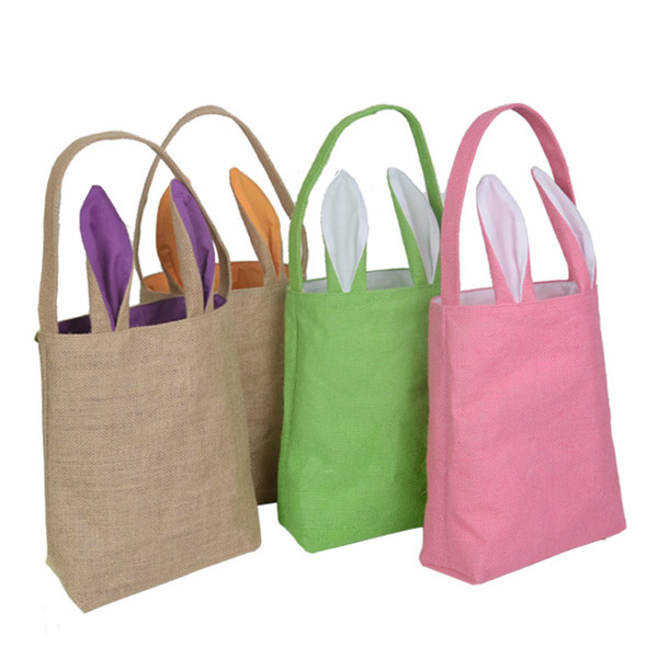 Jute Shopping Tote Bag