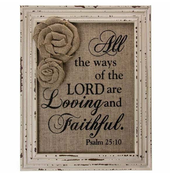  LIVEGREEN Burlap Wall Decor