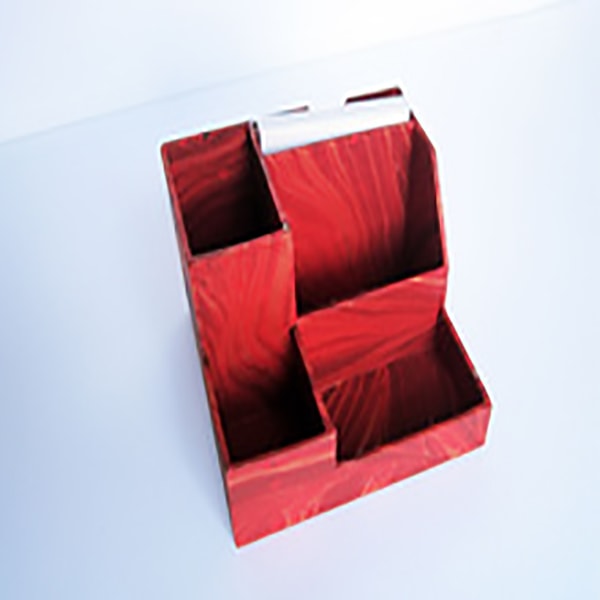 Custom made handmade paper penstands