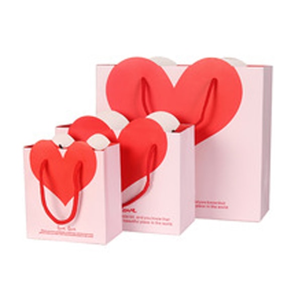 Loving heart wedding gift packaging bagotton Gauze Copper Claw