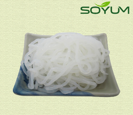 Odorless instant shirataki noodles without fish smell image