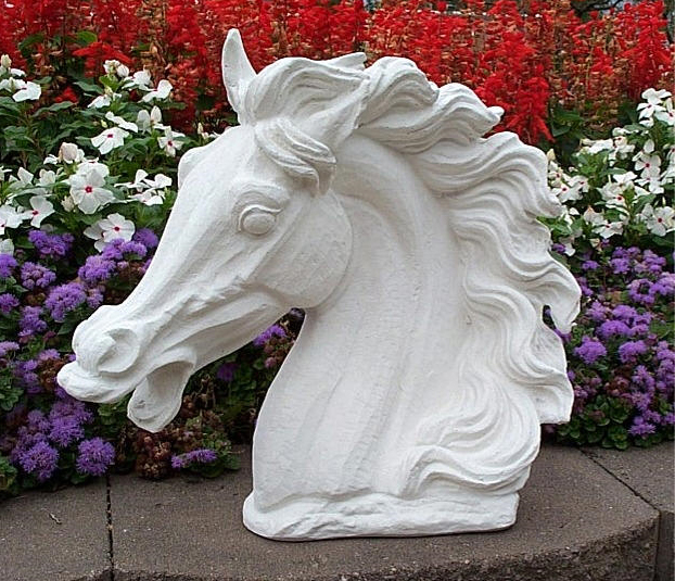 Decor Horse Head Statue image