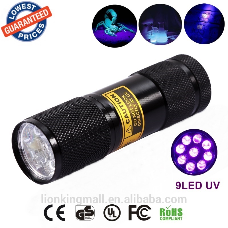 UV flashlight image