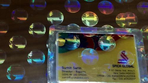 Thermal Lamination Holographic security Pouches,Films  image