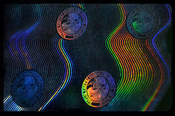 3D Holographic Ribbon,foils for ID Cards image