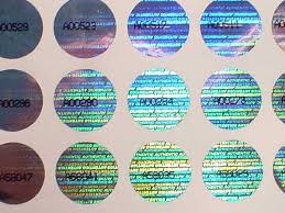 Holographic Security Customized Labels  image